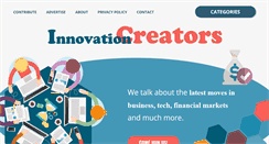 Desktop Screenshot of innovationcreators.com